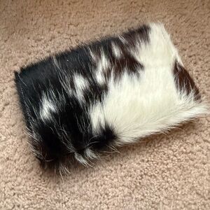 NWT Real Cowhide and Leather Wallet